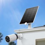 TP-LINK PANOU SOLAR PENTRU CAMERE TAPO TAPO A200, Captează energie solară și oferă alimentare non-stop pentru camerele Tapo care funcționează cu acumulatori (Tapo C420 și Tapo C400).Putere de încărcare de până la 4.5 W, , 237.96 x 174.85 x 17.5mm, Port de încărcare micro USB - Image 2