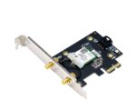 ASUS PCE-AXE5400 Wifi  Bluetooth 5.2 PCIe adapter, WI-FI 6, 2.4GHz / 5GHz / 6GHz, greutate: 49.7G, 2 x Antene externe, PCI-Express x 1. - Image 2