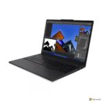 Laptop Business Lenovo ThinkPad T16 Gen 3, cu procesor Intel Core Ultra 7 155U, 16'' IPS, 64 GB DDR5, 2 TB SSD, Intel Graphics, Windows 11 Pro, 3 ani Garantie