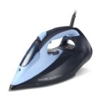 Fier de calcat Philips Azur DST7041/20, 2800W, debit de abur continuu de 50g/min si jet de abur de 250 g, talpa SteamGlide Elite, rezervor de 300ml si sistem de curatare automata cu rezervor integrat pentru calcar, oprire automata de siguranta, albastru