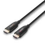 Cablu Lindy 10m Hybrid HDMI 8k60, latime de banda suportata 48Gbps, rezolutie maxima 7680x4320@60Hz 4:2:0 10bit, 3840x2160@120Hz 4:4:4 10bit - Image 3