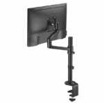 Brat monitor Neomounts DS60-425BL1; pentru display-uri cu diagonale 17"-27", sistem de prindere VESA 75x75~100x100, greutate maxima suportata 8kg, tilt +90°, -30°, swivel +90°, -90°, rotate +360°, distanta fata de perete 128-459mm; inaltime reglabila manual 275-555mm; culoare negru. Garantie 5 ani - Image 2