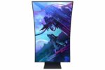 Monitor Samsung 55" LS55CG970NUXDU, Curvature: 1000R, Diagonal (inch): 55, Diagonal (cm): 139.7, Aspect ratio: 16:9, Panel: VA, Resolution: 3840x2160, Refresh Rate: 165Hz, Response time GtG: 1ms, Brightness (max): 600 cd/m², Viewing angle: 178°/178°, Color Gamut Type: DCI, Color Gamut Coverage: 95% - Image 4