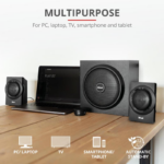 Sistem audio Trust Yuri 2.1, 60W, negru - Image 6