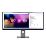 Monitor  LenovoThinkVision P40WD-40 Monitor; 39.7"IPS, WUHD (5120x2160), 21:9, Brightness: 400 cd/m², Contrast ratio: 2000:1, Response time: 4ms GtG (Extreme mode) / 6ms GtG (Typical mode), Dot / Pixel Per Inch: 140 dpi, Color Gamut: 99% sRGB, 98% DCI-P3, 99% BT.709, View angle: 178° / 178°, Stand - Image 3