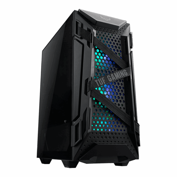 Carcasa ASUS TUF Gaming GT301, RGB, Mid Tower, Black