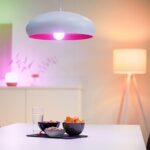 Bec LED RGB inteligent WiZ Connected Colors A67, Wi-Fi, E27, 13W (100W), 1521 lm, lumina alba si color (2700-6500K), compatibil Google Assistant/Alexa/Siri - Image 6