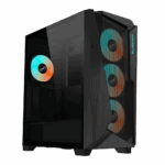 Carcasa GIGABYTE C301 GLASS, Mid Tower, Black