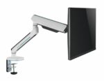 Brat pentru monitor, Material: Oțel, Aluminiu, Plastic, Suprafață finisaj : acoperire cu Pulbere, tehnologie arc, Culoare: Alb Texturat Fin, Gri Spațial Dimensiune compatibila ecran: 27"-45", Greutate maxima (pe ecran): 5~14 kg, Greutate maxima pentru ecran curbat (pe ecran): 5~12 kg - Image 4