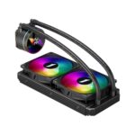 Cooler Procesor 1STPLAYER THUNDERSTORM TS3 240 NEGRU - Image 3