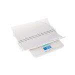 Cantar digital corporal 2in1 pentru bebe si mama, U-Grow, Display LED, Auto off, Functie Tara, 100kg, Alb - Image 2