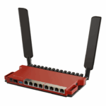 Mikrotik router wireless L009UiGS-2HaxD-IN, Procesor: 800Mhz, Memorie: 512mb RAM, 128Mb NAND, Interfata: 8 x 10/100/1000Mbps, 1 x SFP, Dimesiuni: 220x125x22mm, Licenta RouterOS: L5, 2 x antene externe 4DBI.