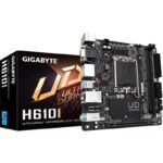 Placa de baza Gigabyte H610I, Socket 1700, DDR5, Mini-ITX