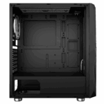 Carcasa nJoy Fort, RGB, Mid Tower, Black - Image 3
