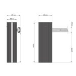 Kit bariera de acces auto extensibila Motorline ZUMA 4, 3.5 - 4 m, utilizare intensiva, 24V - Image 4