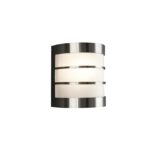Aplica pentru exterior Philips Calgary, 1xE27, max 60W, IP44 ,100x140x155mm, Inox