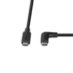 Cablu Lindy USB C 3.2 90° Right angle, lungime 1m, putere maxima 60W, latime de banda suportata 10 Gbps, negru - Image 3