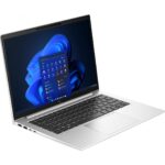 Laptop HP EliteBook 840 G10 cu procesor Intel Core i7-1355U 10-Core (1.7GHz, up to 5.0GHz, 12MB), 14.0 inch WUXGA, Intel Iris X Graphics, 16GB DDR5, SSD, 512GB PCIe NVMe, Windows 11 Pro 64bit, Silver, 3yw - Image 2