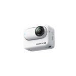 Camera video sport Insta360 GO 3S Arctic, diafragma f/2.8, focusare automata, sensibilitate ISO 1000-3200, rezolutie senzor  8.3 Mpx, rezolutie imagine 2880 x 2880, 4000 x 3000, rezolutie video 4k, rezistenta la apa 10 ATM, capacitate acumulator 310 mAh, functii rezistent la praf, rezistent la - Image 3