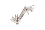 Mini set scule Pegas 8 in 1 otel Cr-V, imbus 2, 3, 4, 5, 6mm, surubelnita dreapta 5mm, surubelnita cruce PH 1, torx T25, culoare argintiu - Image 5