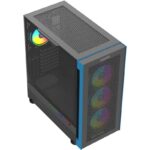 Carcasa Aqirys Sargas, RGB, Mid Tower, Black - Image 5