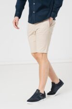 PANTALONI SCURT CASUAL BARBATI BEIGE XL - Image 3