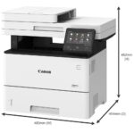 Canon MF552DW, Multifunctional laser mono dimensiune A4, viteza printare 43 ppm, Print,Copy,Scan,  Duplex, rezolutie: 1200 x 1200 dpi, FPO: 5.7 sec, Procesor 2 x 800Mhz, Memorie RAM 1GB, Limbaje de printare: UFRII, PCL 5e2, PCL6, Adobe® PostScript3, Viteza copiere: 43ppm, rezolutie: 600 x 600dpi - Image 3