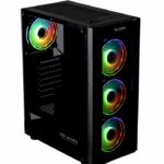 Carcasa PRO GAMING BLAZE, RGB, Mid Tower, Black