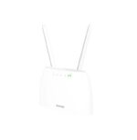 Wireless Router Tenda, 4G06C; N300 wireless LTE router, Fast Ethernet , Single-band (2.4 GHz) 4G/3G standards: FDD LTE,TDD-LTE,WCDMA, 4G Cartgory: LTE CAT4, Max 4G speed: DL:150Mbps, UL:50Mbps, Wi-Fi standards: 802.11b/g/n, Wi-Fi frequency: 2.4GHz, Wi-Fi speed: 2.4GHz:300Mbps, Interface: 1 × 10/100 - Image 2