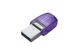 Memorie USB Kingston microDuo 3C 64 GB, USB 3.0, Purpuriu