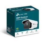 TP-LINK VIGI 3MP Outdoor Bullet Network Camera, 1/2.8" Progressive Scan CMOS, obiectiv:6 mM, 6 mm: F2.0, unghi vizualizare horizontal:(6 mm) horizontal FOV: 51.9°, vertical FOV: 28.7°, diagonal FOV: 60°, distanta IR: 30m, dimensiuni: 164.9 × 87.4 × 83.4 mm, greutate: 283.5g, material: plastic. - Image 2