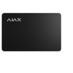Cartela de proximitate Ajax Pass WH, 13.56 MHz, negru; Criptare 128-bit; Protectii: criptare, autentificare, interceptie semnal; Conectare: max 13 hub-uri; Capacitate sistem: max 50 - Hub 2, max 99 - Hub Plus, max 200 - Hub 2 Plus; Temperatura de functionare: -10°C - 40°C; Dimensiune: 86 x 54 x 0.8