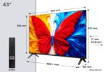 Televizor TCL QLED 43S5L, 108 cm, Smart Android TV, Full HD, Clasa F (Model 2026) - Image 3