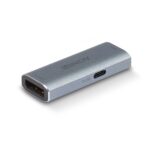 Adaptor Lindy DisplayPort 1.4 Repeater, latime de banda suportata 32.4 Gbps, rezolutie maxima 7680x4320@60Hz 4:4:4 8bit, material aluminiu, gri - Image 3