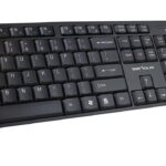 Kit tastatura + mouse Serioux NK9800WR, wireless 2.4GHz, US layout, multimedia, mouse optic 1200dpi, negru, USB, nano receiver