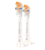 Rezerve PHILIPS Sonicare A3 Premium All in One HX9092/87, Pachet de 2 capete de periere standard, Sincronizarea modurilor BrushSync,  Alb, L x A x I (mm) 25.7x60x230.5 - Image 2