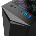 Carcasa 1STPLAYER Gaming DK-3 Mid Tower NEGRU - Image 3