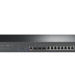 "Omada VPN Router with 10G Ports PORT: 1× 10G SFP+ WAN Port, 1× 10G SFP+ WAN/LAN Port,1× Gigabit SFP WAN/LAN Port, 8× Gigabit RJ45 WAN/LAN Ports, 2× USB3.0 port FEATURE: Integration with Omada SDN Controller, Support SSL VPN, OpenVPN and IPsec/ PPTP/ L2TP/ L2TP over IPSec VPN, 1500000 Concurrent