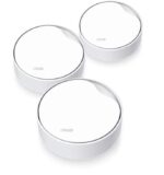 TP-Link AX3000 whole home mesh Wi-Fi 6 System, Deco X50-POE(3-pack); Dual- Band, Standarde Wireless: IEEE 802.11ax/ac/n/a 5 GHz, IEEE 802.11ax/n/b/g 2.4 GHz ,viteza wireless: 5 GHz: 2402 Mbps, 2.4 GHz: 574 Mbps, 2 x antene interne, 2×2 MU-MIMO, Mod Router, Mod Access Point, interfata: 3 x