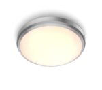 Plafoniera LED Philips Doris CL257, 6W, 600 lm, lumina calda (2700K) ,IP44, 22cm, Nichel - Image 3