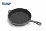 TIGAIE FONTA EMAILATA 26 x 5 CM, MARBLE GREY, COOKING BY HEINNER - Image 2