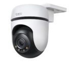 TP-Link Cameră de supraveghere pentru exterior cu funcție Pan/Tilt | Tapo C510W, Senzor Imagine: 1/2.8'' CMOS, Rezoluție: 2K 3MP (2304 × 1296 px), Lentile: 2.0±5%; Distanță de focalizare: 3.9mm±5%, 360° pe orizontală și 130° pe verticală, IR 30m, Frame Rate: 15 fps, Compresie Video: H.264, Microfon