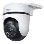 TP-Link Cameră de supraveghere pentru exterior cu funcție Pan/Tilt | Tapo C510W, Senzor Imagine: 1/2.8'' CMOS, Rezoluție: 2K 3MP (2304 × 1296 px), Lentile: 2.0±5%; Distanță de focalizare: 3.9mm±5%, 360° pe orizontală și 130° pe verticală, IR 30m, Frame Rate: 15 fps, Compresie Video: H.264, Microfon