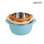 SET 3 CASEROLE TERMICE 2+4+6L,BELLY BLUE, ART OF DINING BY HEINNER - Image 2