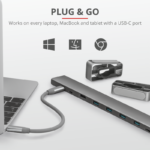 Dock USB Trust Dalyx, 10 porturi USB-C, aluminiu - Image 10