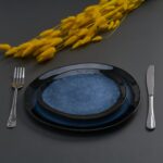 SET 4  FARFURII OVALE CERAMICA 28 CM, SERENITY, ART OF DINING BY HEINNER - Image 3