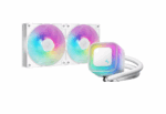 Cooler Procesor DEEPCOOL LE240 V2, Lichid, 12 cm, 2 ventilatoare, aRGB - Image 2