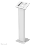 Stand podea mobil/fix pentru tablete Neomounts FL15-750WH1; pentru display-uri cu diagonale 9,7"-11", sistem de prindere VESA 75x75~75x75, fix; lockable; culoare alb. Garantie 5 ani - Image 2