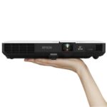 Proiector EPSON EB-1795F, 3LCD, RGB, Ultra portabil, 3200 lumeni, FHD 1920*1080, 16:9, 10000:1, lampa 4000 ore/ 7000 ore Eco mode, dimensiune maxima imagine 300", distanta maxima de proiectie 8.2 m, USB type A, USB type B, composit, VGA, HDMI, Miracast, NFC, MHL, Wireless LAN IEEE 802.11b/g/n (WiFi - Image 2