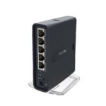 WIRELESS ACCESS POINT MIKROTIK RB952UI-5AC2ND-TC, hAP ac lite tower ,5xLAN Fast Ethernet, 650MHz CPU, 64MB RAM, built-in 2.4Ghz 802.11b/g/ntwo chain wireless with integrated antennas, built-in 5Ghz 802.11acsingle chain wireless with integrated antena